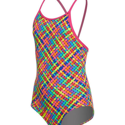 Funkita - Girls Swimsuit - Tie Me Tight- One Piece- Bread basket