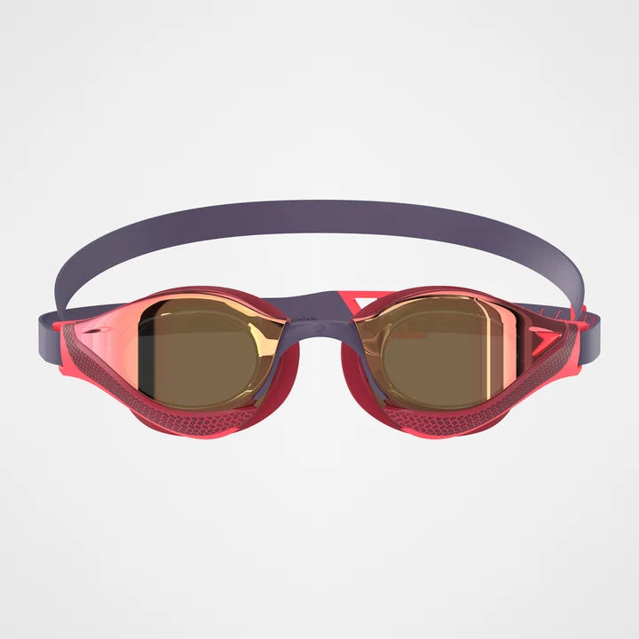 SPEEDO - Goggles - Fastskin Pure Focus Mirror Goggles -Red/Black