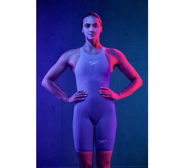  Speedo - Womens - Fastskin LZR Pure Valor 2 Openback Kneeskin - Black