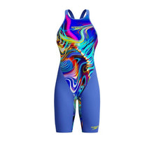 Speedo - Womens  - Fastskin - LZR Pure Valor 2.0 Openback Kneeskin - Dark blue