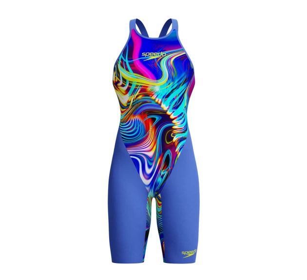 Speedo - Womens  - Fastskin - LZR Pure Valor 2.0 Openback Kneeskin - Dark blue