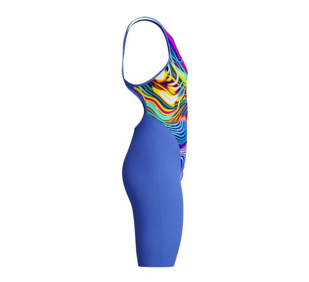 Speedo - Womens  - Fastskin - LZR Pure Valor 2.0 Openback Kneeskin - Dark blue