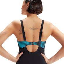 Speedo - Womens - Opusgem 1Pc One Piece Swimsuit - Blue/Black
