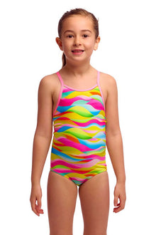 FUNKITA -  Toddler Girl's Printed One Piece - Maybe Wavy