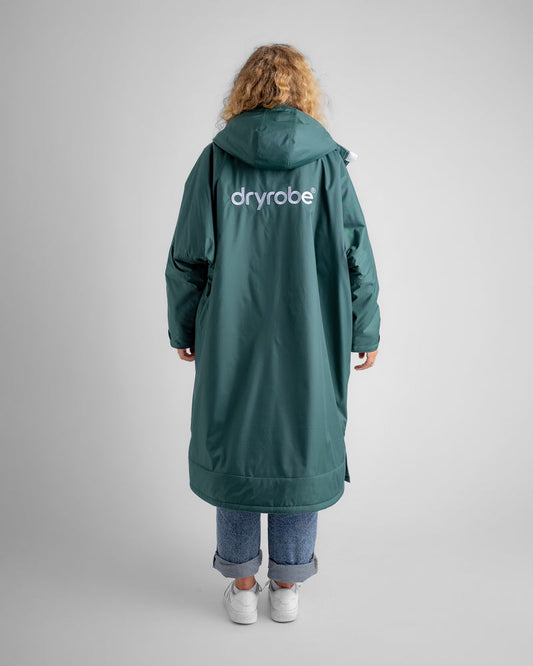 DRYROBE - Coat - Advance Long Sleeve - Dark Green /Grey