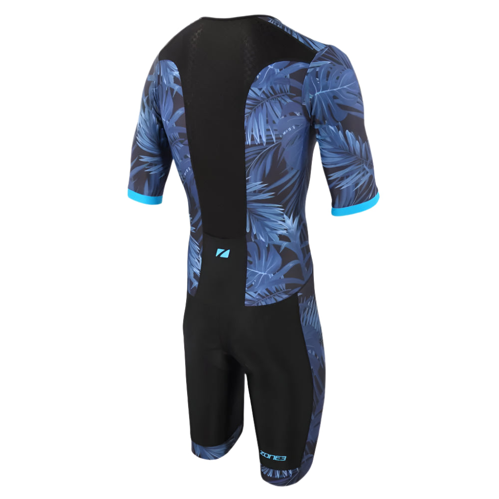 Zone 3 - Mens - Activate+ Short Sleeve Trisuit - Black/Blue
