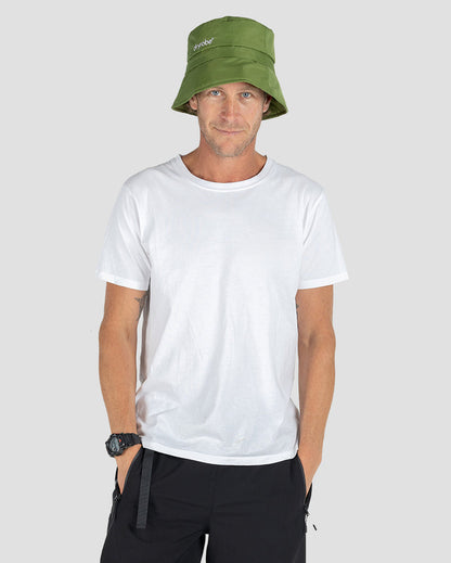 DRYROBE- hats-Forest Green Fleece Lined Bucket Hat