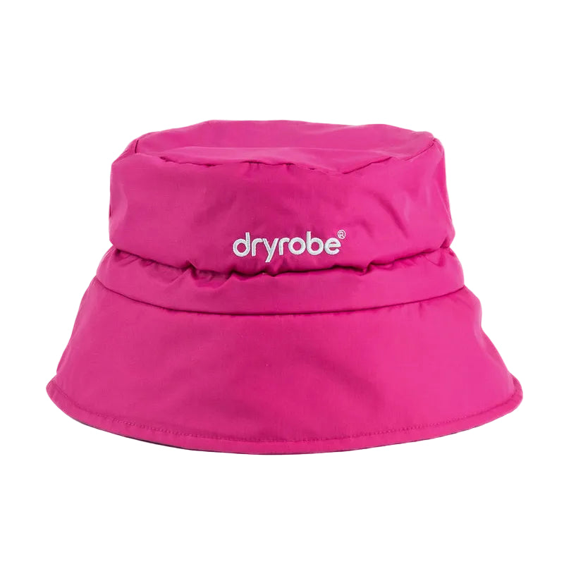 DRYROBE- hats- Pink Fleece Lined Bucket Hat 