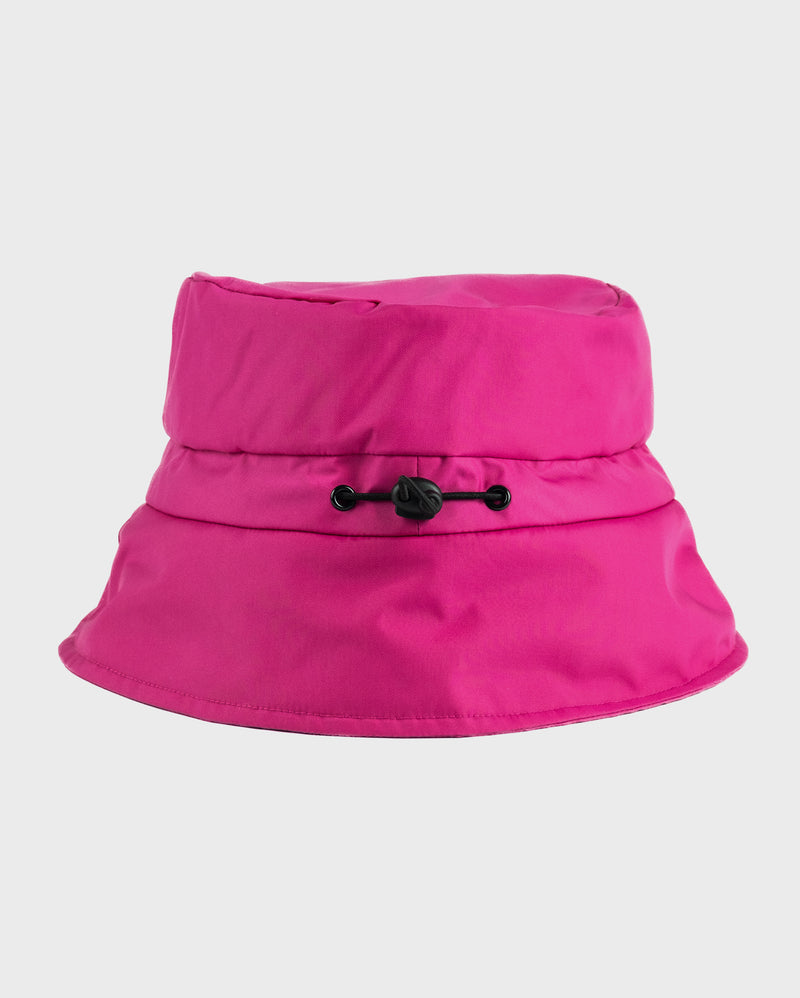 DRYROBE- hats- Pink Fleece Lined Bucket Hat
