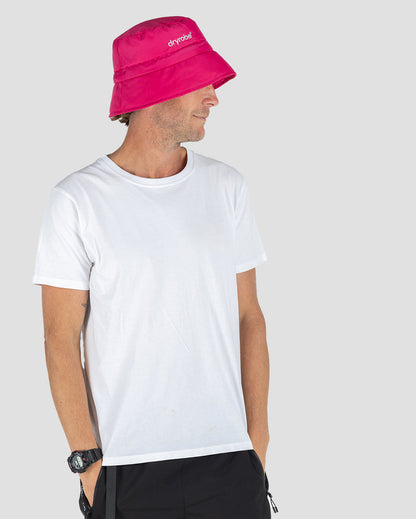 DRYROBE- hats- Pink Fleece Lined Bucket Hat