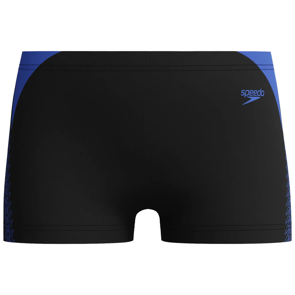 Speedo- Men's Hyper Boom Splice Aquashorts Black/Blue