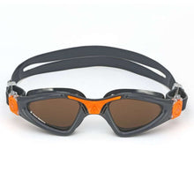 Aquasphere - Kayenne - Swim Goggles - Grey and  Orange - Polarized Lens