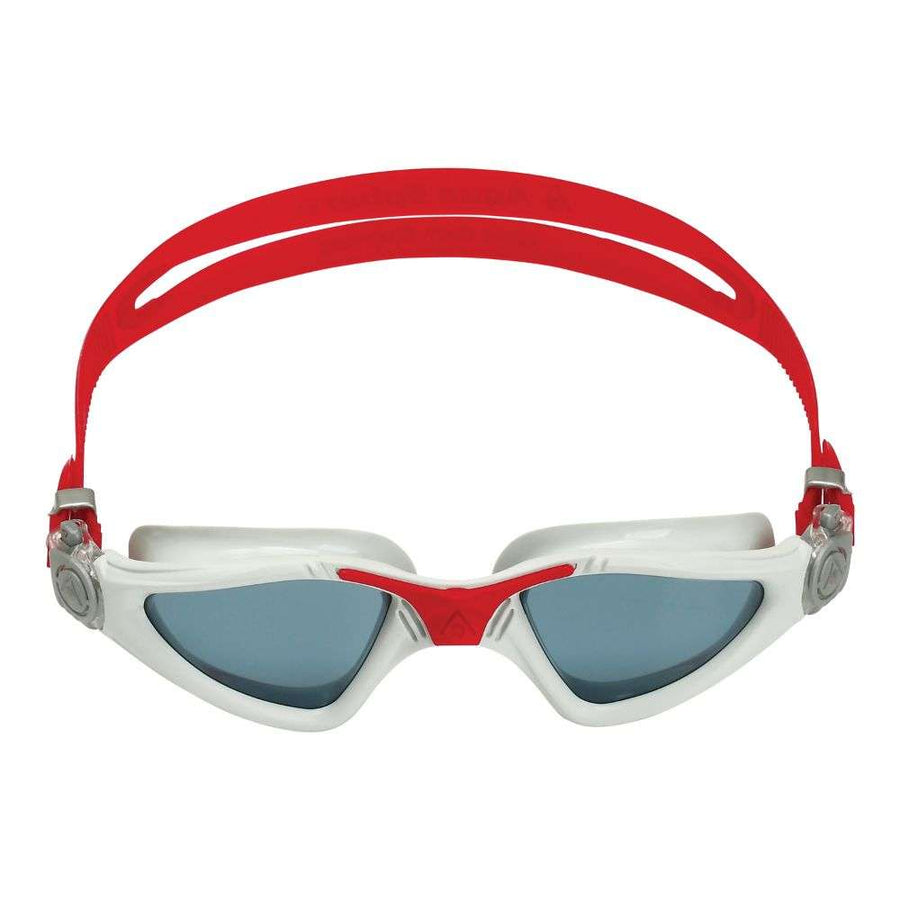 Aquasphere - Kayenne - Swim Goggles - Grey and Red - Smoked lens 