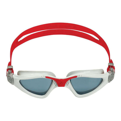 Aquasphere - Kayenne - Swim Goggles - Grey and Red - Smoked lens 