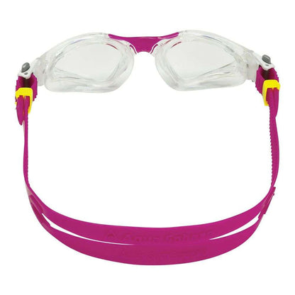 KAYENNE COMPACT FIT - SWIM GOGGLES -  Clear/raspberry