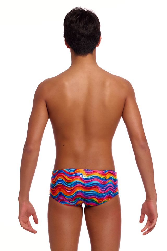 FUNKY TRUNKS -  Boy's  Sidewinder Trunks - Plastic Fantastic