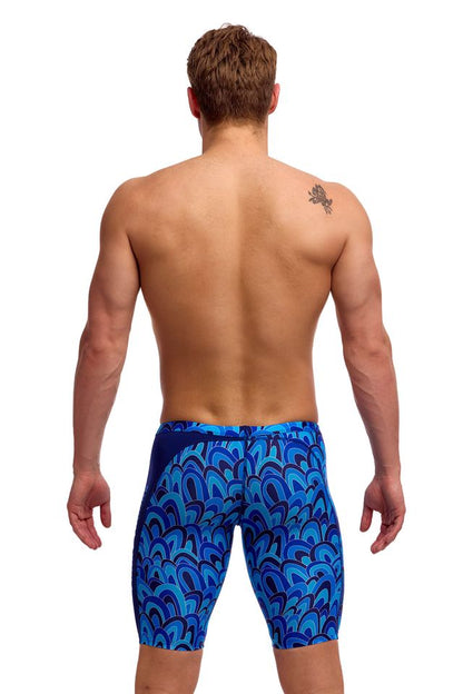 FUNKY TRUNKS -Men's Training Jammers - Hill Billy Blues
