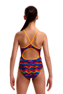 FUNKITA - Ladies Diamond Back One Piece - Plastic Fantastic