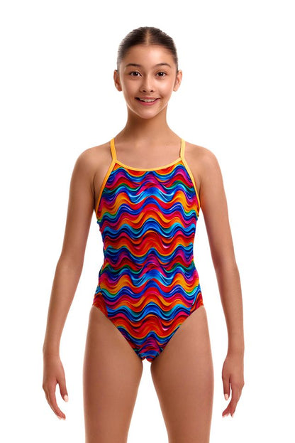 FUNKITA - Ladies Diamond Back One Piece - Plastic Fantastic