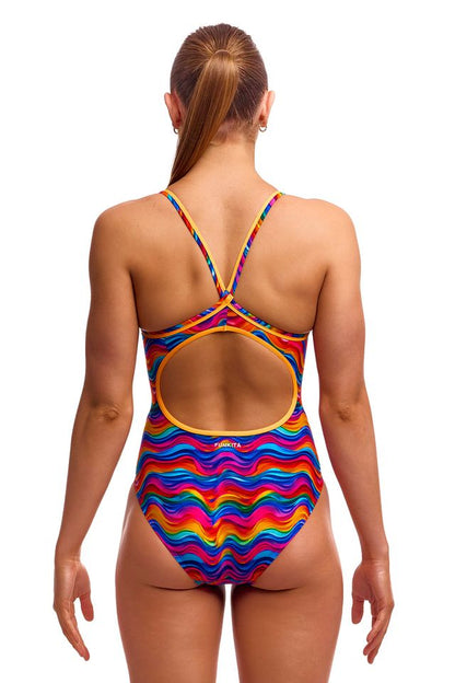 FUNKITA - Ladies Diamond Back One Piece - Plastic Fantastic