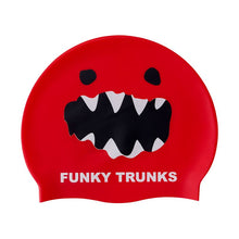 FUNKITA - Swimming Cap -Silicone - Red Monster