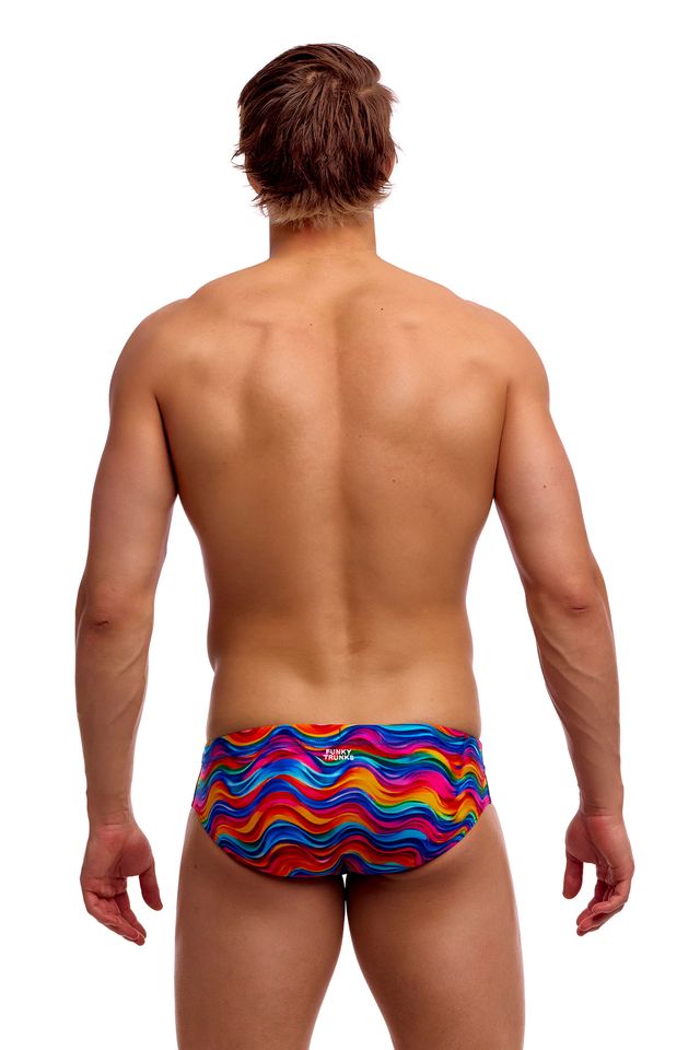 FUNKY TRUNKS -Men's  - Sidewinder Trunks - Plastic Fantastic