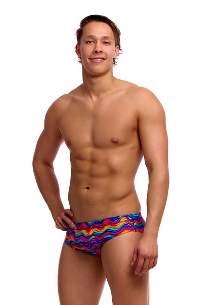 FUNKY TRUNKS -Men's  - Sidewinder Trunks - Plastic Fantastic