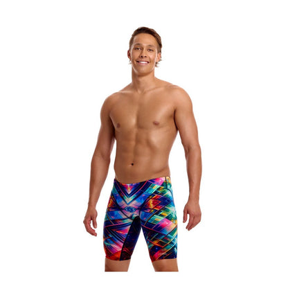 FUNKY TRUNKS -Men's Training Jammers - Firefly Sparkle