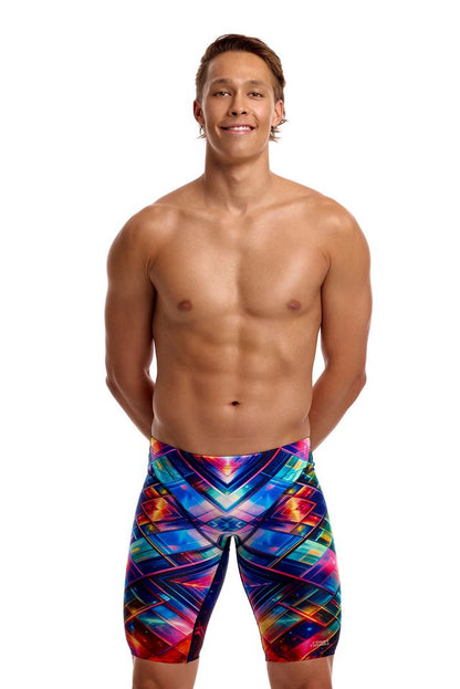 FUNKY TRUNKS -Men's Training Jammers - Firefly Sparkle