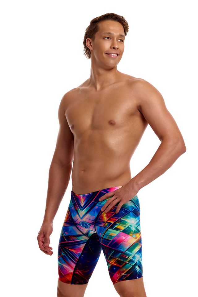 FUNKY TRUNKS -Men's Training Jammers - Firefly Sparkle