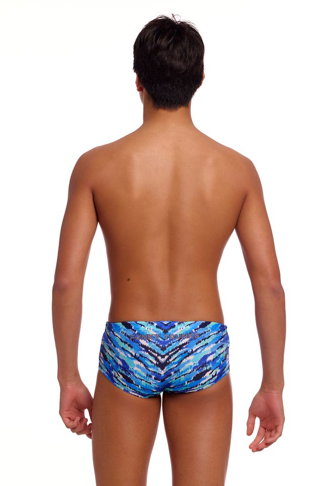 FUNKY TRUNKS -  Boy's  Sidewinder Trunks - Fur Elise