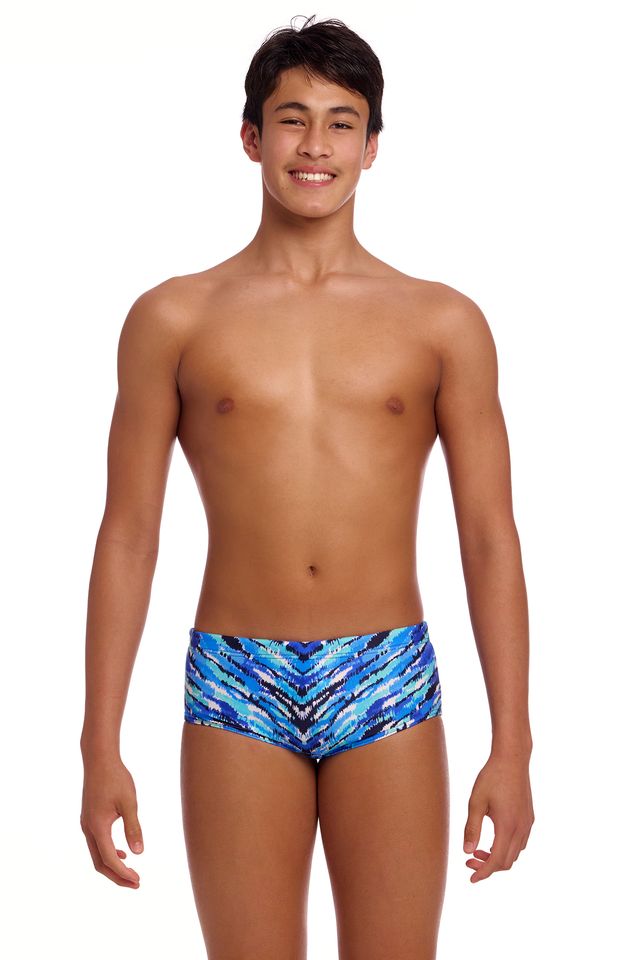 FUNKY TRUNKS -  Boy's  Sidewinder Trunks - Fur Elise