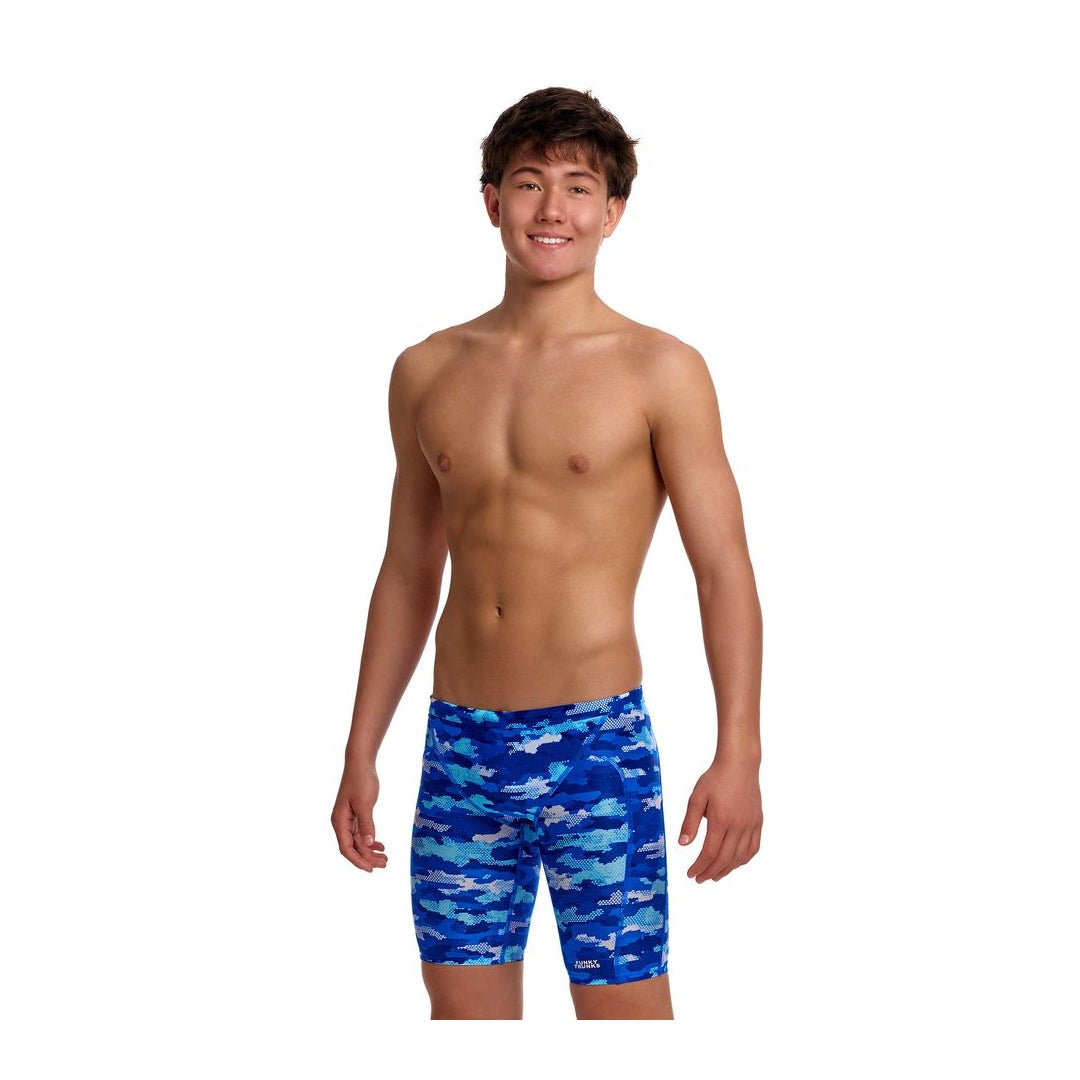 FUNKY TRUNKS - Boy's Training Jammers - Clean Marine