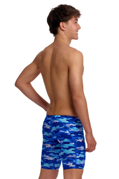 FUNKY TRUNKS - Boy's Training Jammers - Clean Marine