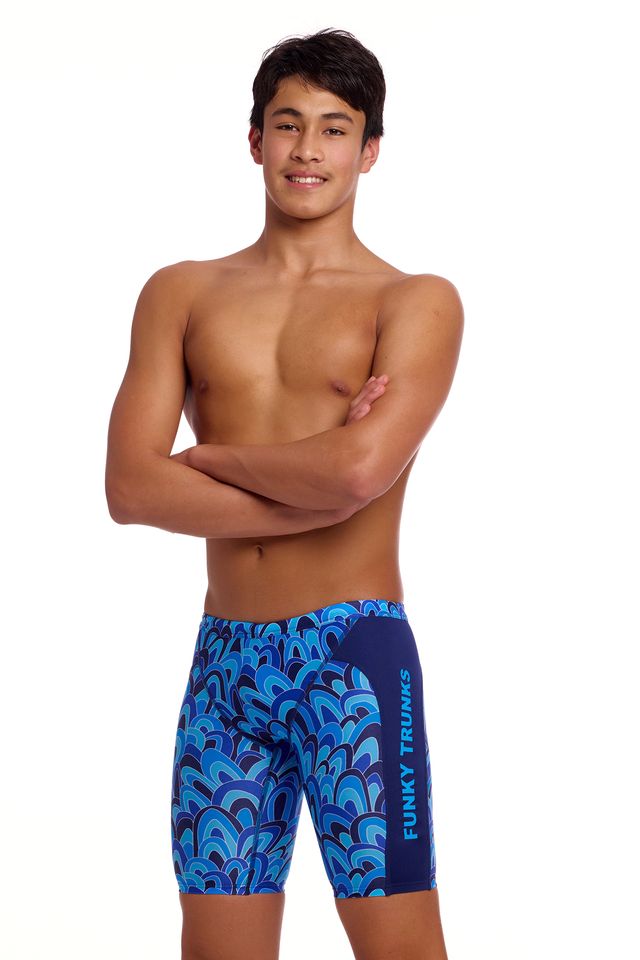FUNKY TRUNKS -  Boy's Training Jammers - Hill Billy Blues