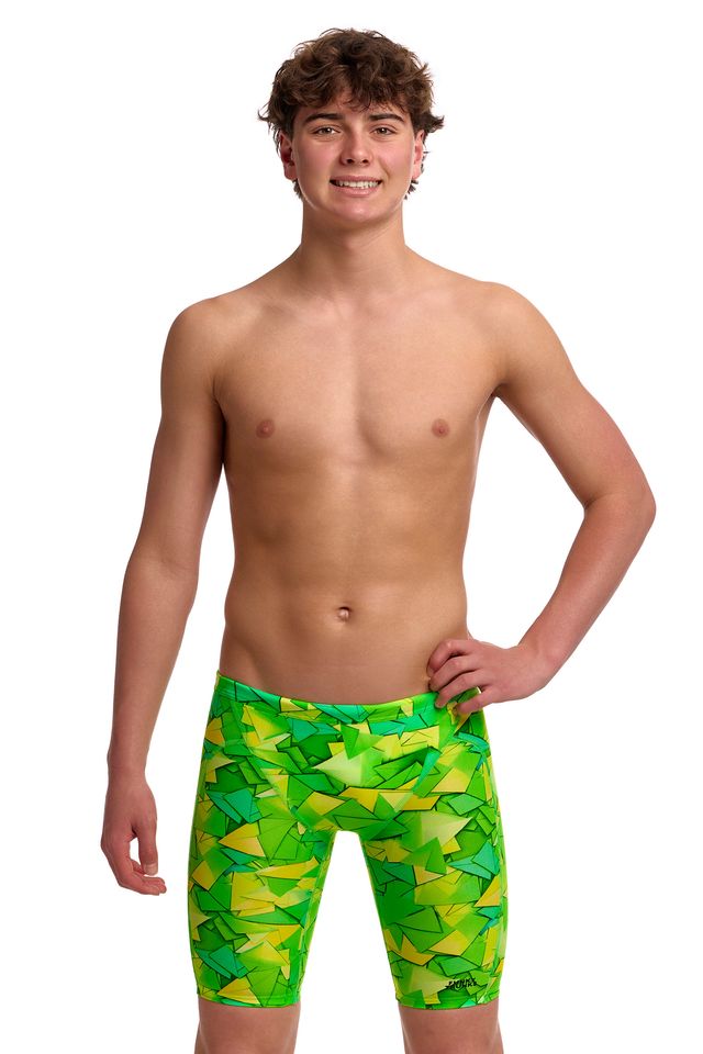 FUNKY TRUNKS - Boy's Training Jammers - Try Tonic