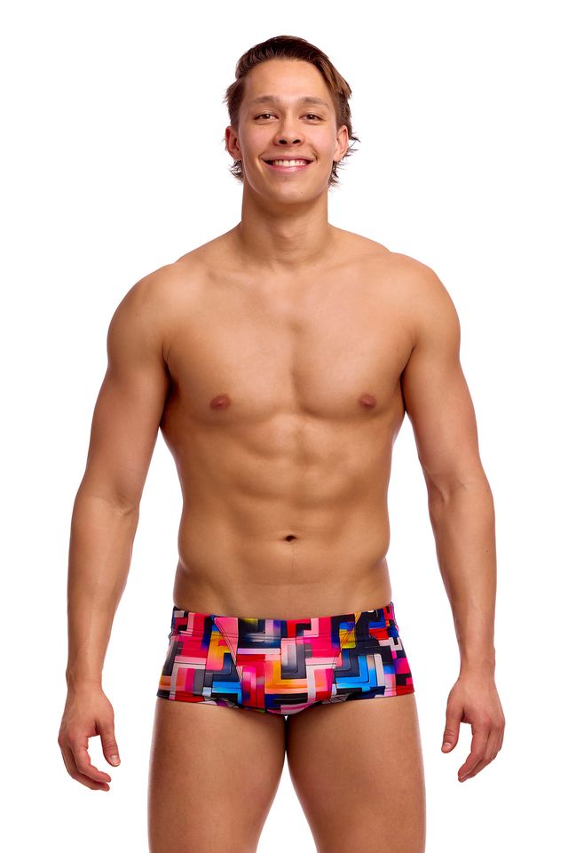 FUNKY TRUNKS - Men's Classic Trunks - Putty Rules