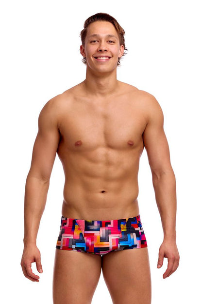 FUNKY TRUNKS - Men's Classic Trunks - Putty Rules