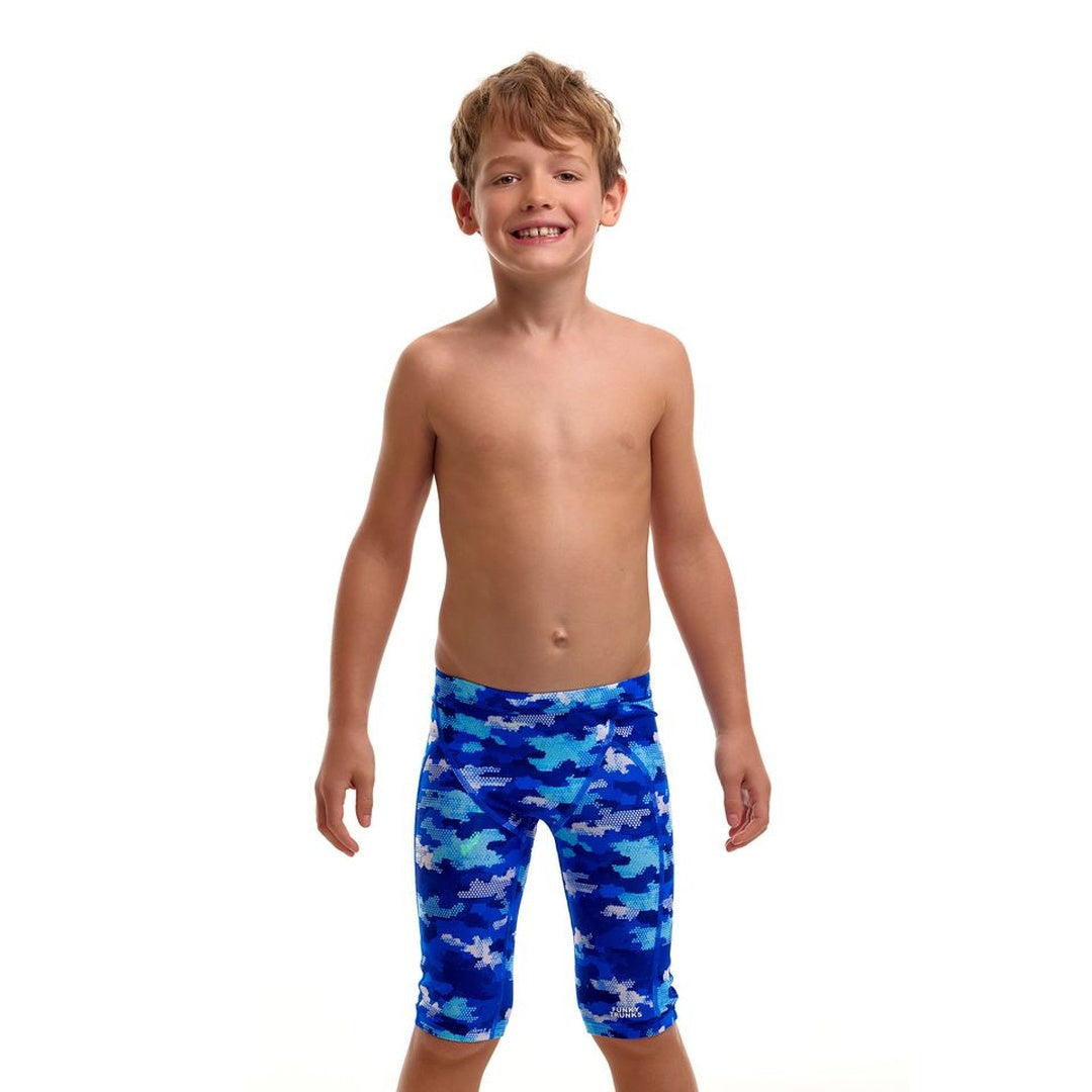 FUNKY TRUNKS - Toddler Boy's Miniman Jammers - Clean Marine