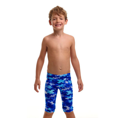 FUNKY TRUNKS - Toddler Boy's Miniman Jammers - Clean Marine
