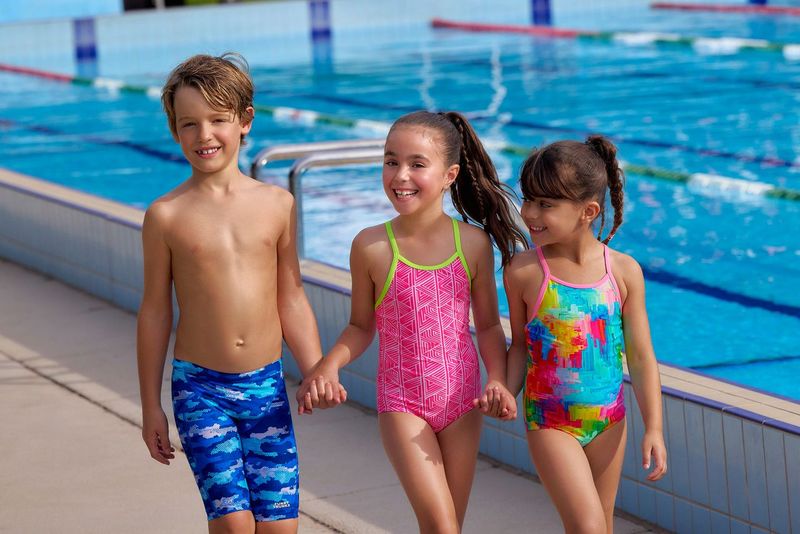 FUNKY TRUNKS - Toddler Boy's Miniman Jammers - Clean Marine