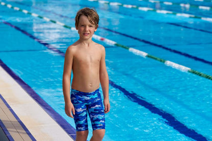 FUNKY TRUNKS - Toddler Boy's Miniman Jammers - Clean Marine