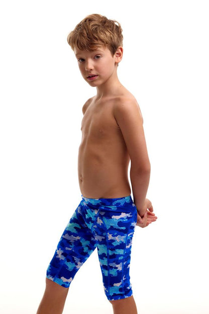 FUNKY TRUNKS - Toddler Boy's Miniman Jammers - Clean Marine