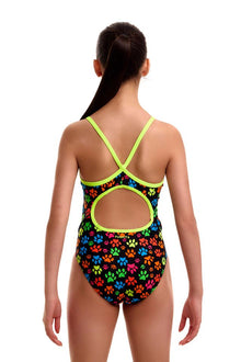 Funkita - Girl's Diamond Back One Piece - Pawsome