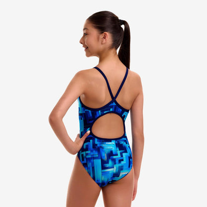 Funkita - Girl's Diamond Back One Piece - You Blued