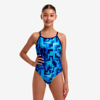 Funkita - Girl's Diamond Back One Piece - You Blued