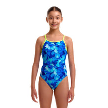 Funkita - Girls Diamond Back One Piece - Try Blue
