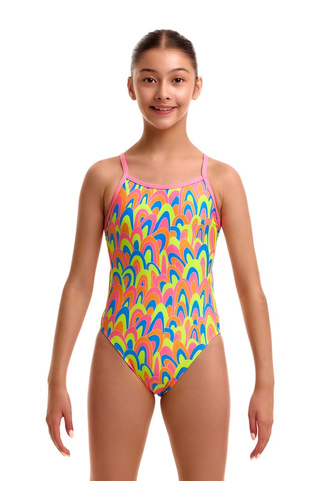 Funkita - Girls Swimsuit - Single Strap - One Piece - Hillary Puff