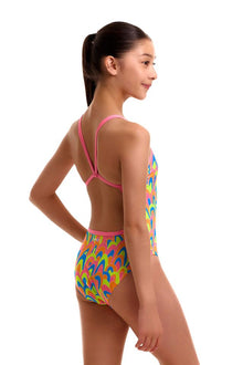 Funkita - Girls Swimsuit - Single Strap - One Piece - Hillary Puff