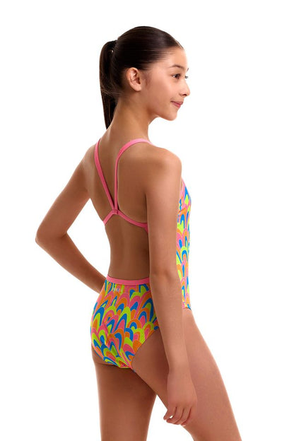 Funkita - Girls Swimsuit - Single Strap - One Piece - Hillary Puff